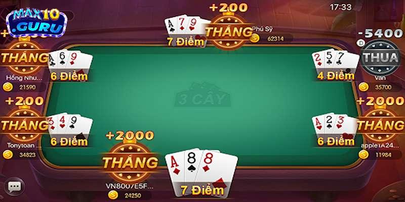 Cách đánh bài tiến lên online