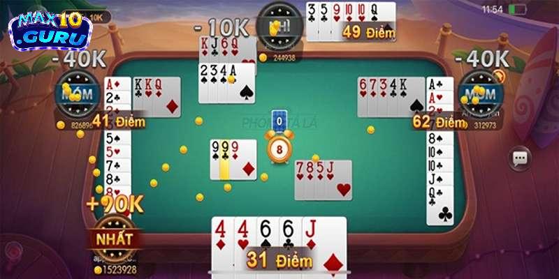 Max10 - Cổng game đánh bài tiến lên trực tuyến uy tín