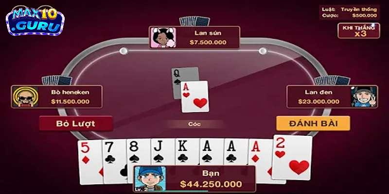 Hướng dẫn chơi bài tiến lên cho người mới nhập môn