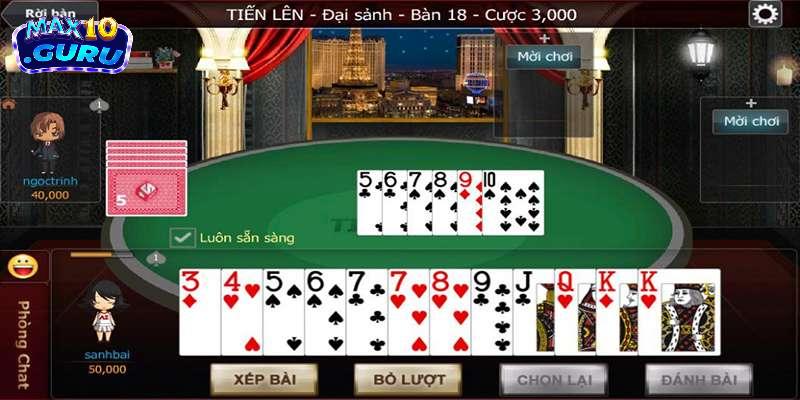 Max10 tiết lộ mẹo chơi tiến lên giúp bạn thắng lớn
