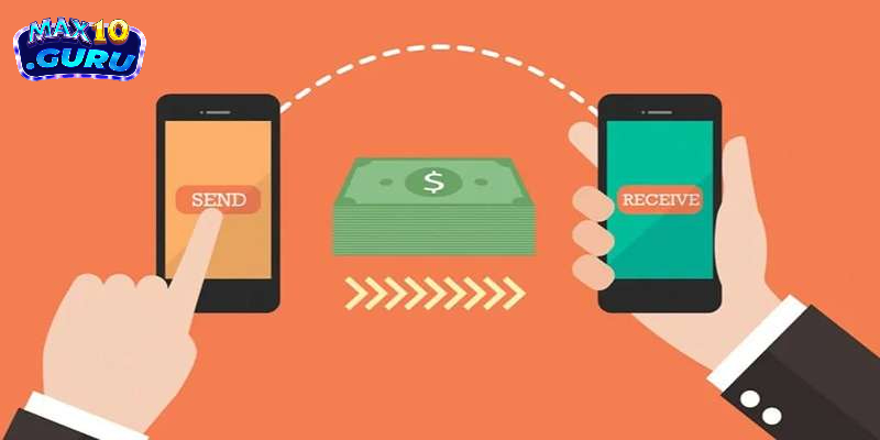 Các hình thức rút tiền Max10 uy tín 